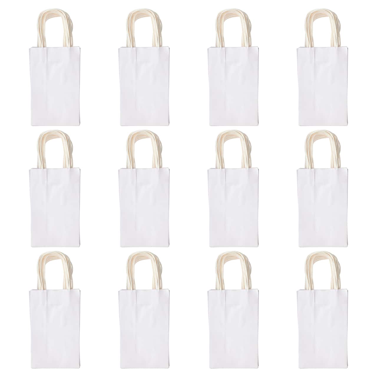 12 Packs: 13 ct. (156 total) Small Solid Gift Bags by Celebrate It™